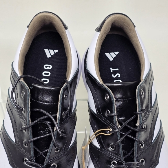 Adidas MC Z-Traxion IF2714 FTWR White Black Spikeless Golf Shoes Men‎ Sz 9.5 New
